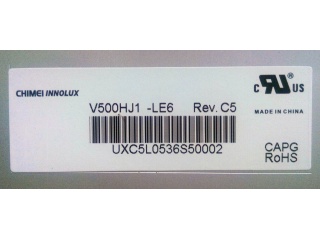 群创液晶模组V500HJ1-LE6