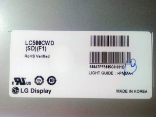 LG Display液晶模组LC500CWD-SDF1