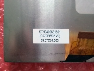 友达液晶模组C070FW02 V0