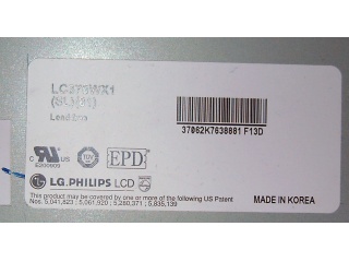 LG飞利浦液晶模组LC370WX1-SL01
