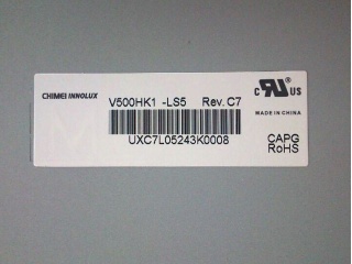 奇美液晶模组V500HK1-LS5