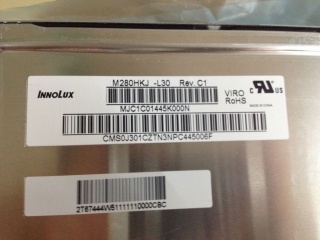 群创液晶模组M280HKJ-L30 Rev.B1