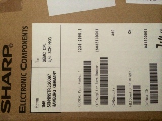 夏普液晶模组LS035T3DX01