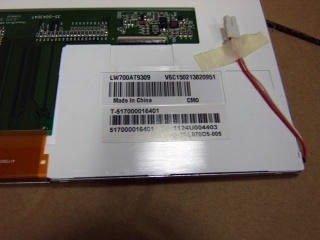 奇美液晶模组LW700AT9309