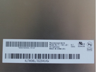 友达液晶模组M170EG01 V7