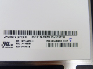 LG Display液晶模组LP125WF2-SPB2