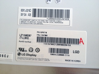 LG飞利浦液晶模组LP150E07-TL02
