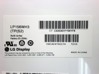 LG Display液晶模组LP156WH3-TPS2