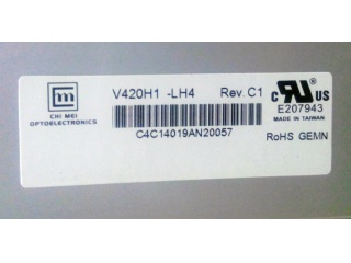 奇美液晶模组V420H1-LH4