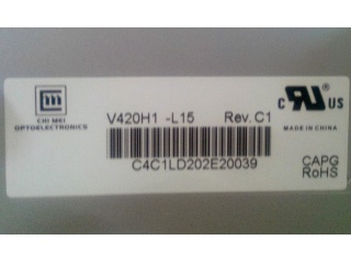 奇美液晶模组V420H1-L15
