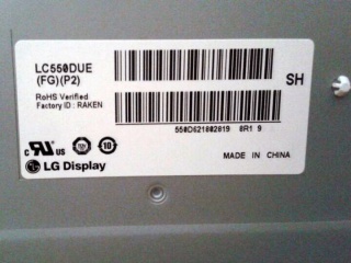 LG Display液晶模组LC550DUE-FGP2