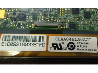 中华映管液晶模组CLAA048LA0ACT