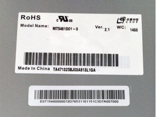 华星光电液晶模组MT5461D01-3