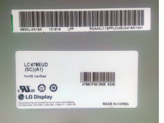 LG Display液晶模组LC470EUD-SCA1