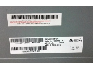 友达液晶模组T400HW01 V4