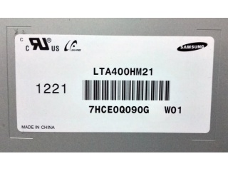 三星液晶模组LTA400HM21-W
