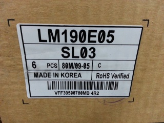 LG飞利浦液晶模组LM190E05-SL03