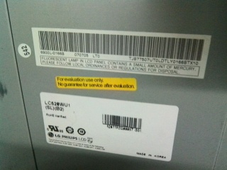 LG飞利浦液晶模组LC520WU1-SLB2