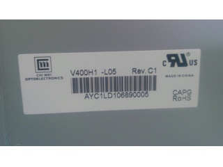 奇美液晶模组V400H1-L05