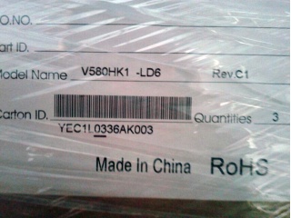 奇美液晶模组V580HK1-LD6