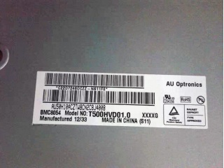 友达液晶模组T500HVD01.0