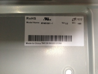 华星光电液晶模组MT4851D01-1