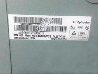 友达液晶模组T460HW03 VK