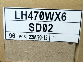 LG Display液晶模组LH470WX6-SD02