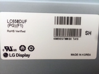 LG Display液晶模组LC650DUF-PGF1