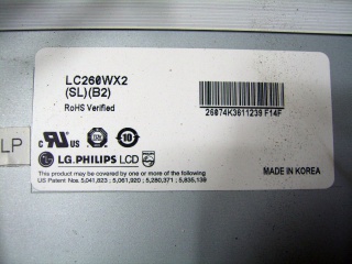 LG飞利浦液晶模组LC260WX2-SLB2