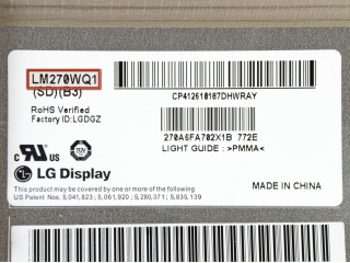 LG Display液晶模组LM270WQ1-SDB3