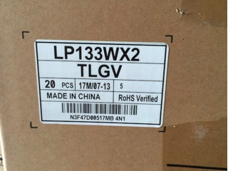 LG Display液晶模组LP133WX2-TLGV