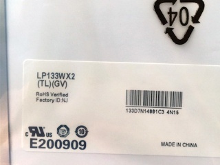 LG Display液晶模组LP133WX2-TLGV