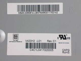 奇美液晶模组V420H2-L01