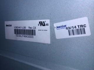 奇美液晶模组V390HK1-LS6