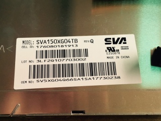 上广电NEC液晶模组SVA150XG04TB