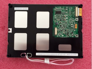 京瓷 5.7" 320×240 FSTN-LCD 黑白模-负显 透射式 CCFL 并口数据