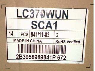 LG Display液晶模组LC370WUN-SCA1