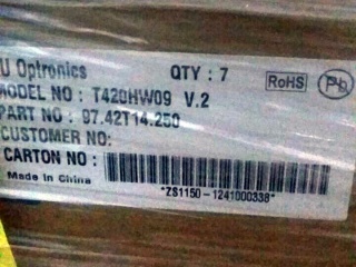友达液晶模组T420HW09 V2