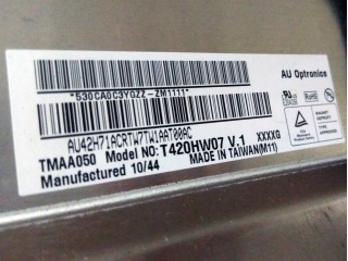 友达液晶模组T420HW07 V1