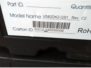 群创液晶玻璃V580DK2-QS1