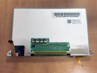 夏普 5" VA 液晶模组 400×240 WLED TTL 40pins 带电阻触摸 3.0G抗振