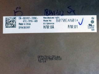 友达液晶模组B070EAN01.6