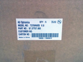 友达液晶模组T370HW05 V8