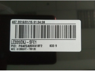 LG Display液晶玻璃LC320DXJ-SFE1