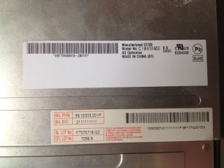 友达液晶模组G104SN02 V0