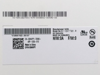 友达液晶模组B116XTT01.0