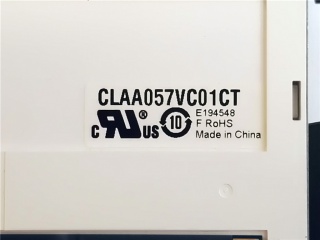 中华映管液晶模组CLAA057VC01CT