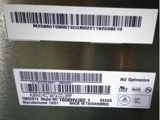 友达液晶模组T650HVJ02.1