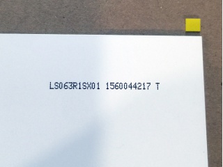 夏普液晶模组LS063R1SX01